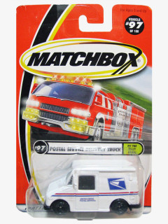 Postal Delivery Service Truck